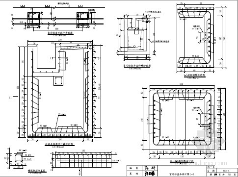 [湖北]2015年设计I级铁路路基施工图大样图图集148张（防护加固支挡检测）-盲沟检查井设计图 