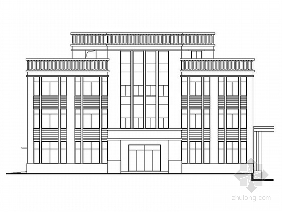 新式三层办公楼资料下载-[福建]三层机关办公楼建筑施工图