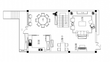 软装设计意向图资料下载-[四川]优雅简欧风格三层别墅室内软装设计方案