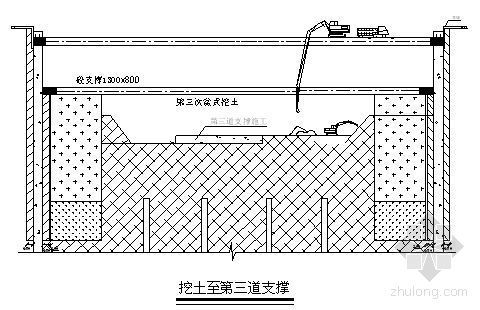 地下综合管廊机电施工组织资料下载-上海某综合楼地下结构施工组织设计