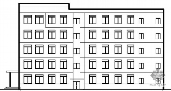 [毕业设计][辽阳市]某中学教学楼建筑结构方案图