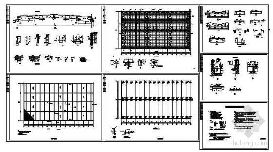 钢结构屋盖设计图-3