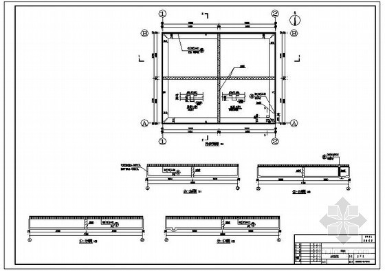 结构设计事故资料下载-新疆某事故水池结构设计图