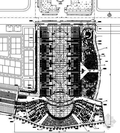 东莞凯德广场施工图资料下载-广东省东莞市人民广场施工图