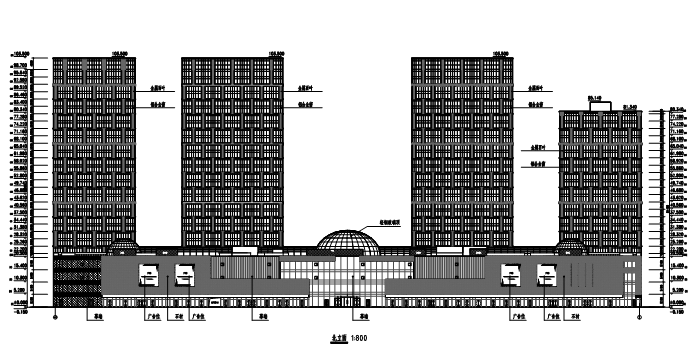 [江苏]公园综合体建筑全专业施工图（方案+施工图）-公园综合体建筑全专业施工图（方案+施工图）