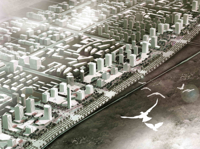 城市设计街道景观设计模型资料下载-[陕西]西安经发集团朱宏路道路景观设计（JPG+100页）