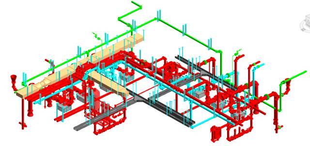 BIM技术应用于风管水管预制安装的实例赏析_13