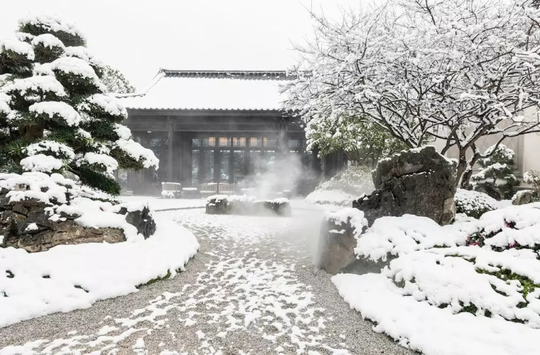 湾天澜示范区现代景观资料下载-杭州濱江盛元湘湖裏示范区景观