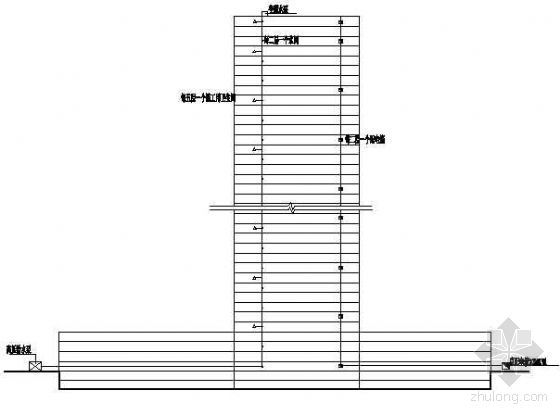 楼层消防临水用水布置资料下载-临水临电竖向布置图