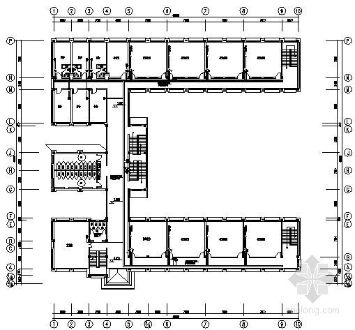 小学两层教学综合楼电气施工图纸- 