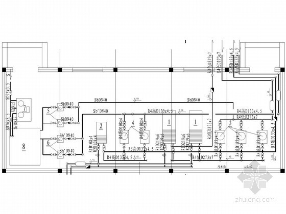 小区热力站图纸资料下载-[郑州]热力站工程暖通动力设计施工图