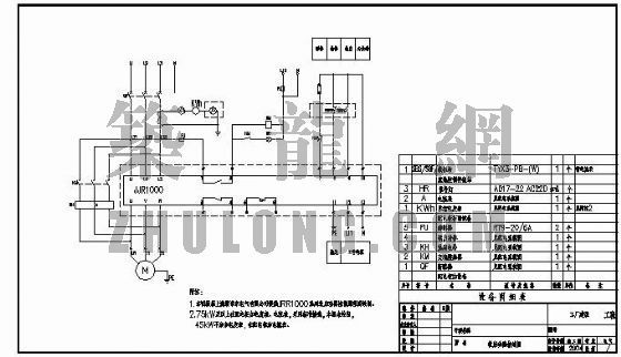 软启动器一用一备资料下载-软启动器接线图