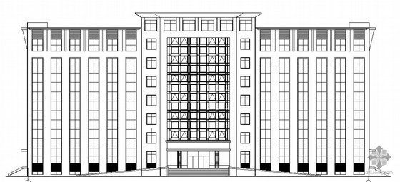 办公楼建筑图带计算书资料下载-[毕业设计]广州市宏达化妆品科技有限公司办公楼建筑施工套图(带所需设计word文件)