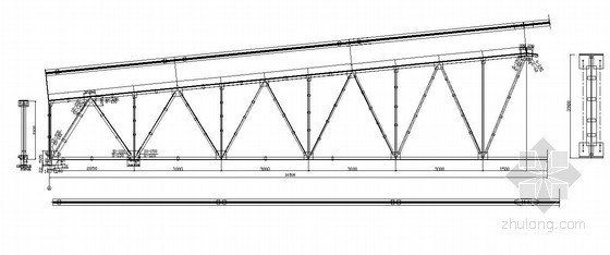 27米跨梯形钢屋架结构图资料下载-[学士]梯形钢屋架课程设计（含计算书、图纸）