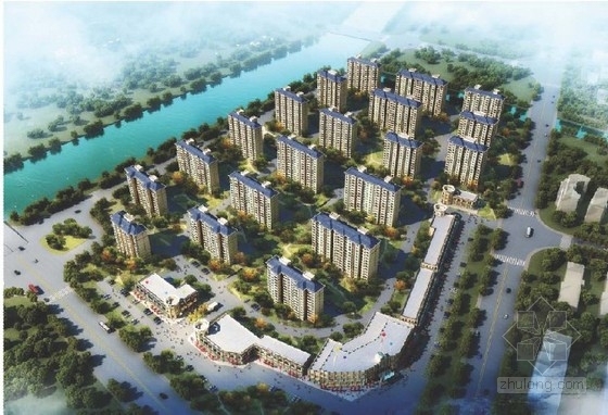 住宅区建筑方案文本资料下载-[上海]某配套商品房住宅区建筑方案文本