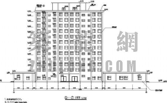 写字楼建筑设计原则资料下载-高层写字楼建筑、结构设计