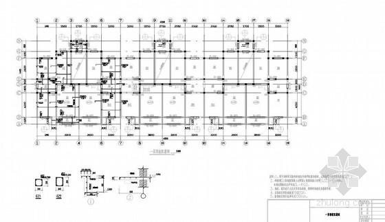 20层建筑建施结施图资料下载-六层砖混结构住宅楼结构施工图（含建施）