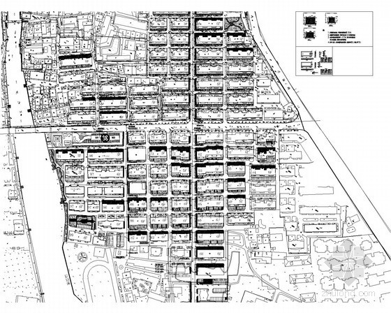 住宅小区总平面布置图图纸资料下载-[浙江]住宅小区水泵改造及公共厕所电气设计施工图纸107张