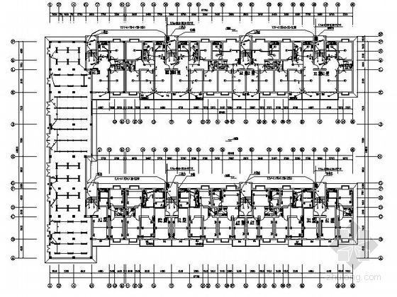 七层住宅楼施工设计资料下载-某七层住宅楼电气图纸