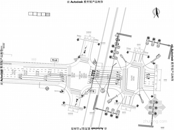 绕城公路工程设计投标资料下载-[湖南]绕城高速公路交通工程设计图23张