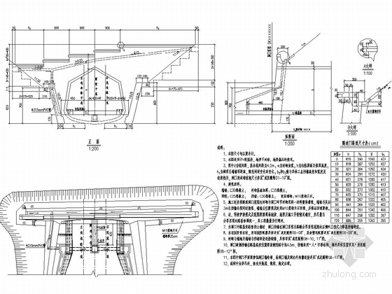 双线隧道设计图资料下载-[四川]铁路双线隧道各种洞门设计图