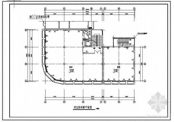 建筑给排水采暖通风资料下载-商业楼采暖通风设计图