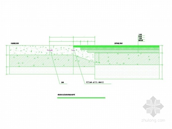 城市支路路基路面结构层大样资料下载-[重庆]双向两车道城市支路施工图设计（挡墙 减速带）