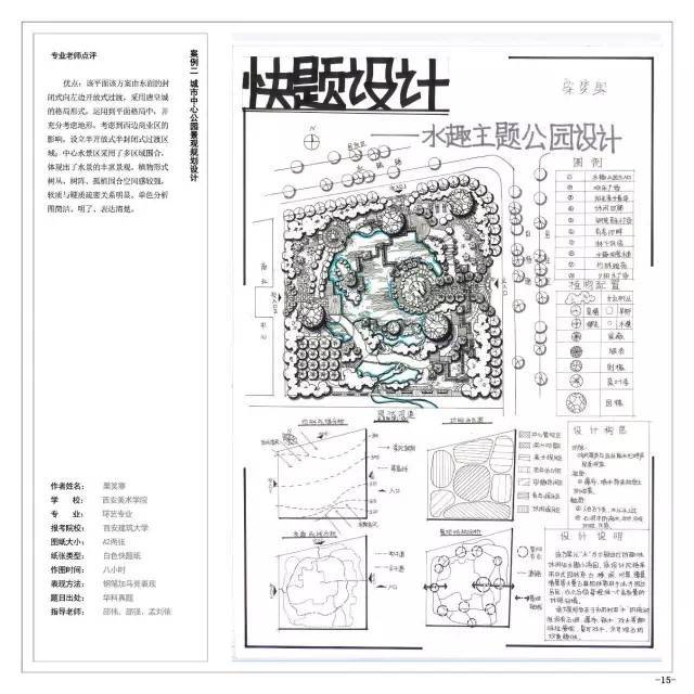 景观、规划、建筑快题—献给为快题而奋斗的你_11