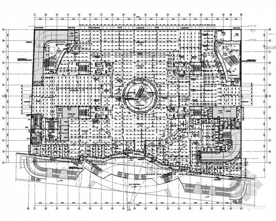 商业购物广场电气图纸资料下载-[江苏]大型地下购物广场给排水图纸