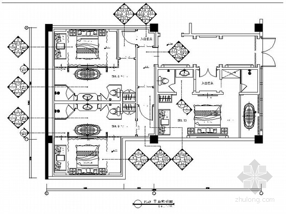 室内温泉酒店SPA资料下载-高级舒适现代风格SPA馆室内改建装饰设计施工图