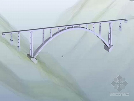 多跨预应力混凝土刚构拱桥资料下载-沪昆客专世界最大跨度拱桥BIM三维设计应用汇报53页（PPT）