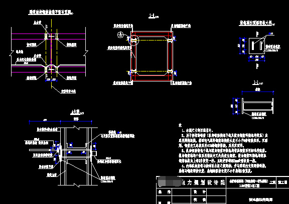 城市道路110kV电力隧道设计图纸69张CAD-接地做法构造图