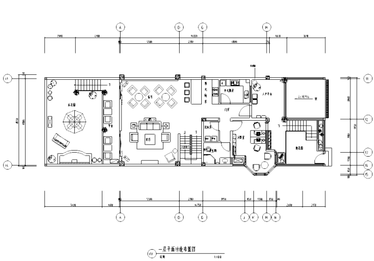 三层别墅地下室平面图资料下载-[四川]雅安某三层别墅设计施工图及实景图