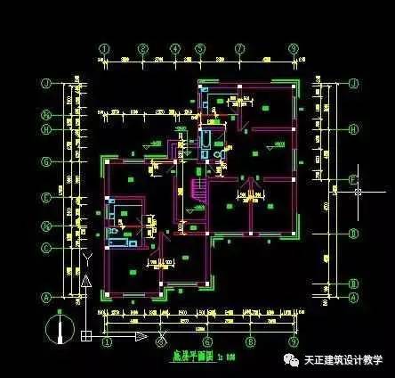 [建筑平面图]房屋平面图的绘制方法和步骤_2