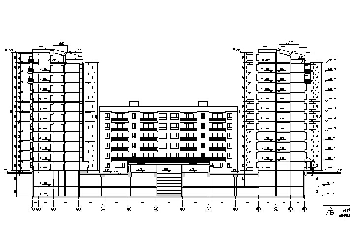 [合集]五套清华大学建筑院设计施工图及方案（含商业及体育建筑）-清华大学建筑院图纸