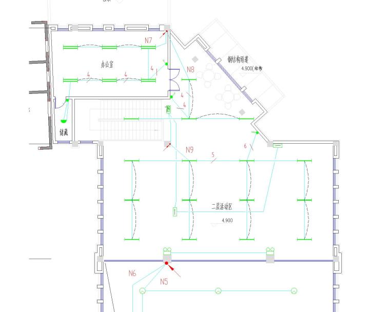 天正建筑设计图纸模块资料下载-海湖新区电力住宅小区电气设计图纸大全（含住宅部分与商铺部分）
