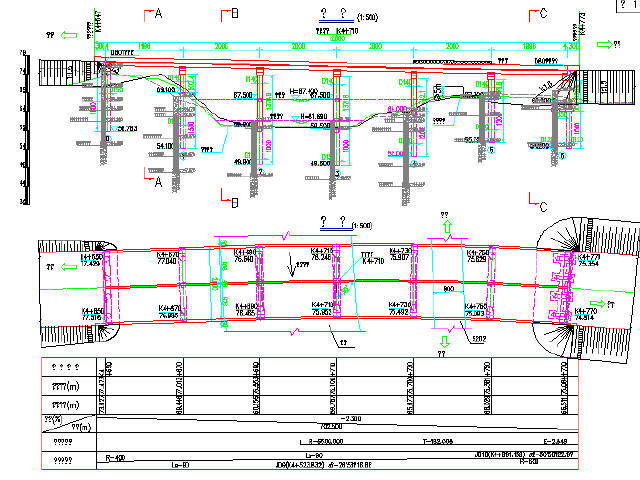 连续板桥图纸资料下载-一级公路6x20m预应力(后张)空心板桥图纸77张附计算表（C50混凝土）