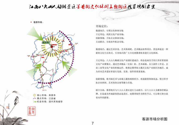 [江西]南昌梅湖墨香文化主题休闲街投资规划方案及景观设计-客源市场