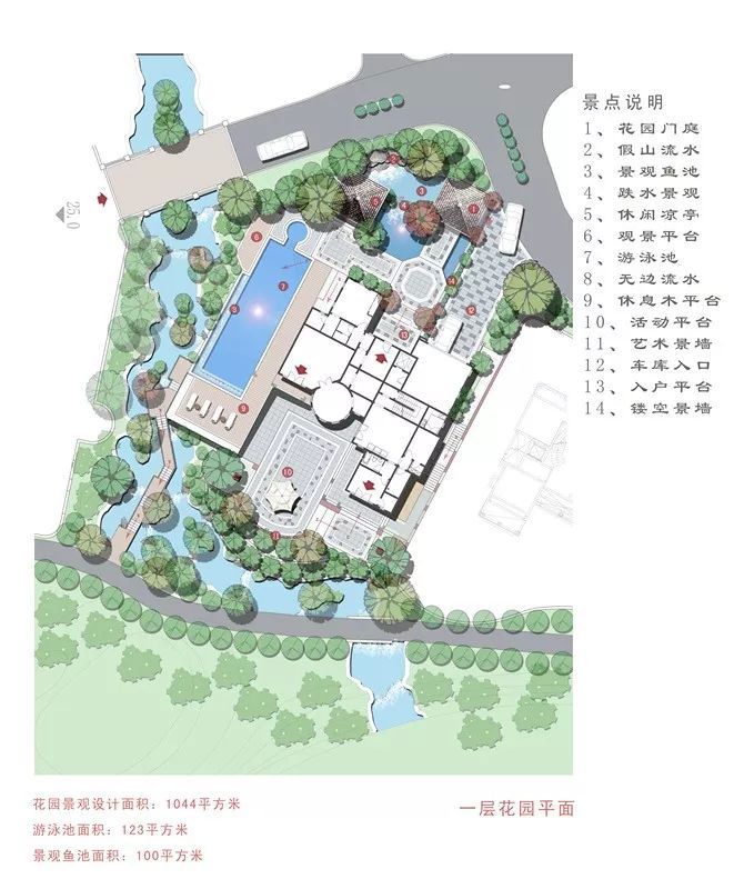 北京北科建泰禾丽春湖院子资料下载-高端住宅别墅花园设计