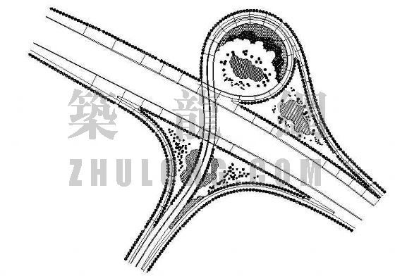 江西公路绿化设计资料下载-高速公路绿化设计图纸