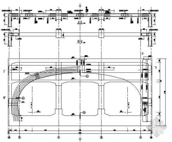 地铁车站施工结构图资料下载-北京地铁5号线东单车站结构图纸