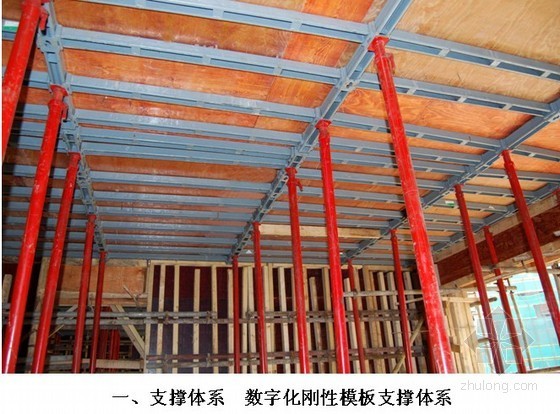 顶板模板标高控制工法资料下载-[黑龙江]数字化钢性模板顶板模板安装施工工法