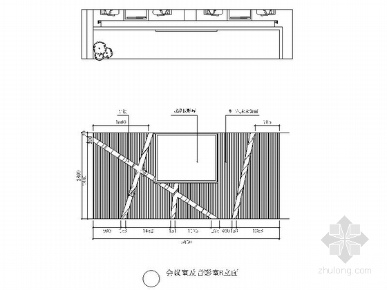 [江苏]某城市广场售楼处室内装修图（含效果）-图8