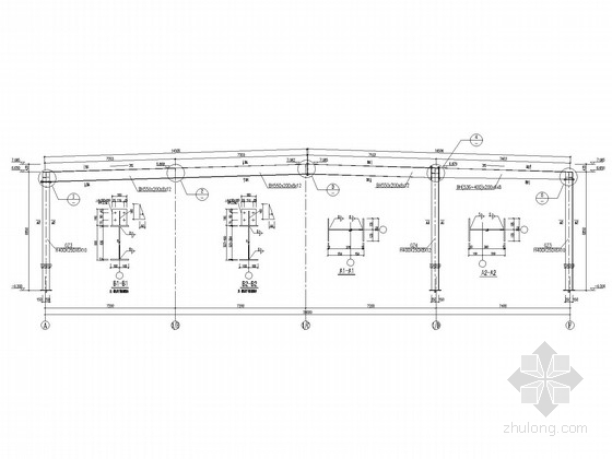 改扩建建筑结构施工图资料下载-4S汽车营销店改扩建结构施工图