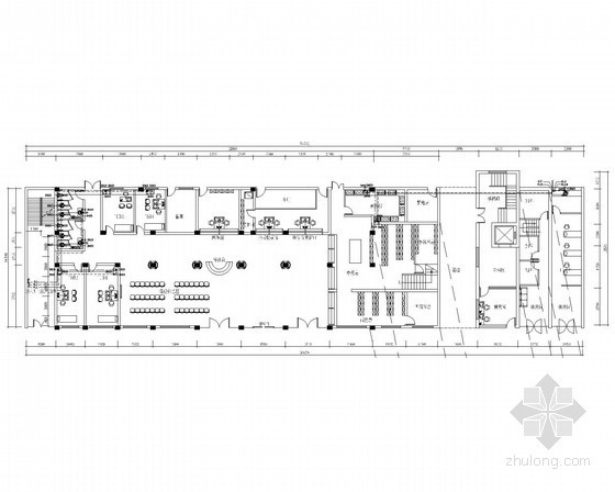 [湖南]康复中心扩建给排水施工图（甲级设计院）-给排水布置图 