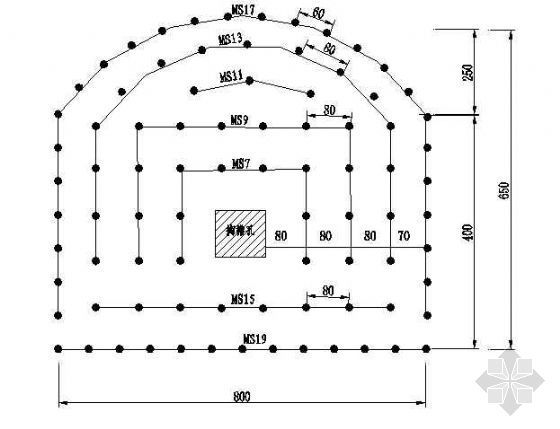 某隧道排风竖井和通风疏散洞施工图-3