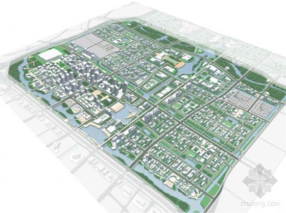 [宁波]新城总体规划框架与核心区城市设计方案