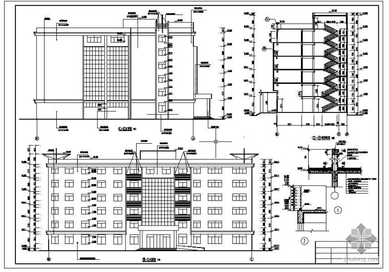 艺术展厅施工组织毕业设计资料下载-[学士]郑州某商业办公楼毕业设计(含计算书、部分建筑结构设计图)