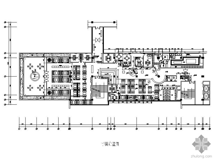 露台餐厅施工图资料下载-某知名中西餐厅装修施工图