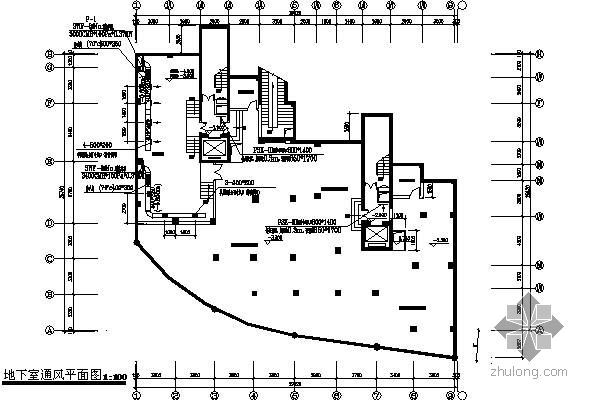 住宅设计图纸全图资料下载-某住宅暖通设计图纸